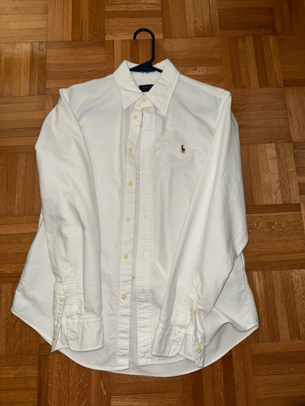 Polo by Ralph Lauren White Long-Sleeve Button-Down Shirt